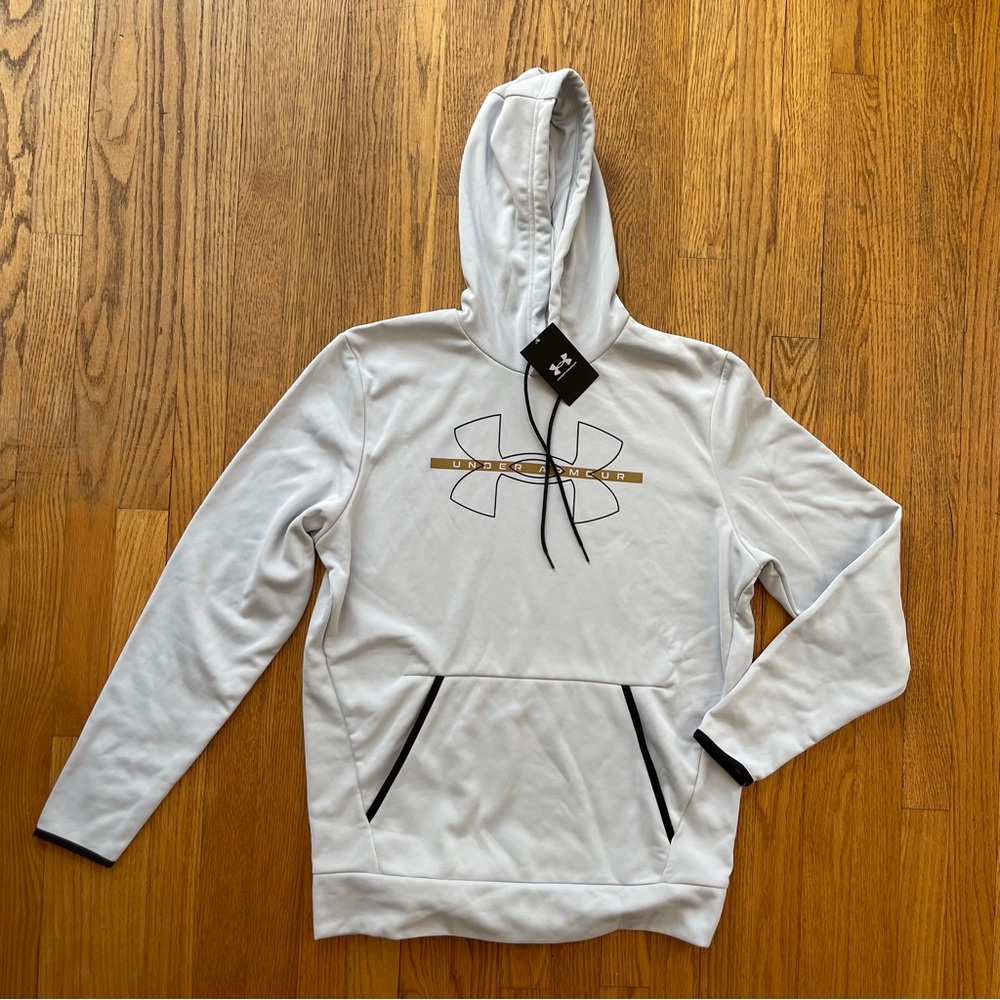 NEW Under Armour Fleece Big Logo Hoodie 1366254 Medium NWT